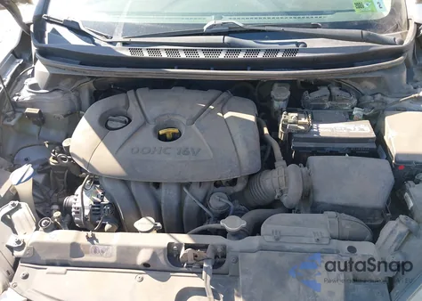 2014 Hyundai Elantra Limited from USA, damaged, VIN 5NPDH4AE3EH519078